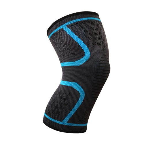 1pcs Running Knee Pad in bicicletta da basket Equipaggiamento sportivo in nylon elastico Supporto bretelle Manicotto per proteggere il ginocchio