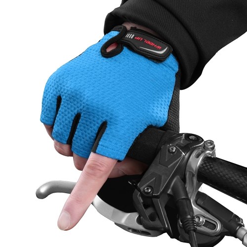 1 Pair Half Finger Anti-skid Bike Gloves