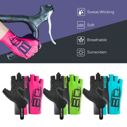 

BOODUN Unisex Half Finger Cycling Gloves