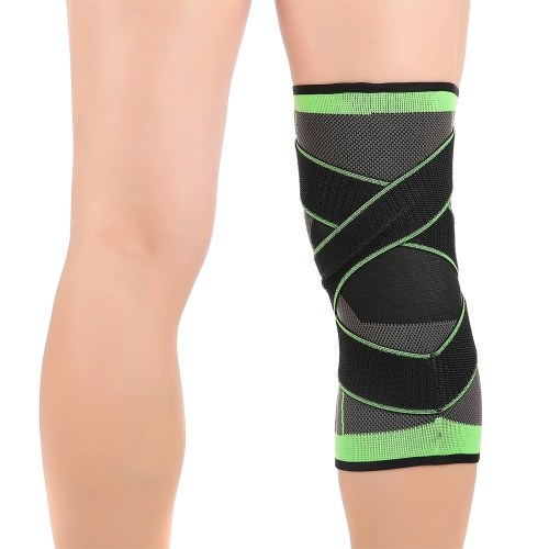 

Knee Brace Support Single Wrap with Adjustable Compression Straps Knee Support Braces Sleeve