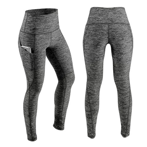 

Women's High Waist Yoga Pants Tummy Control Workout Running 4 Way Stretch Yoga Leggings Tights with Pocket