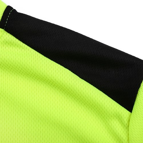 

Men's Short Sleeve Cycling Jersey Breathable Half Zipper MTB Riding Biking Bicycle Shirt Top