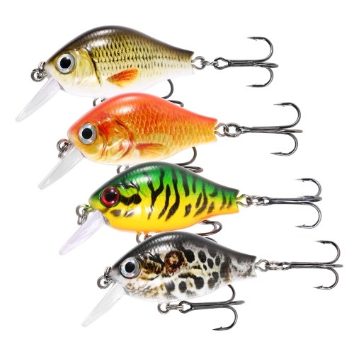

Blusea 1pc 2 inch 8.3g Mini Crankbait Плавающая рыболовная приманка Crank Bass Bait Wobbler Fishing Lure Hard Fishing Lure Bait