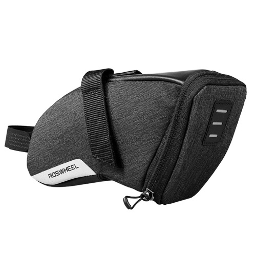 Sac de selle de vélo Cycling Strap-on Sac de selle VTT Vélo de route Pack Pack hydrofuge Sac de rangement de vélo Pochette