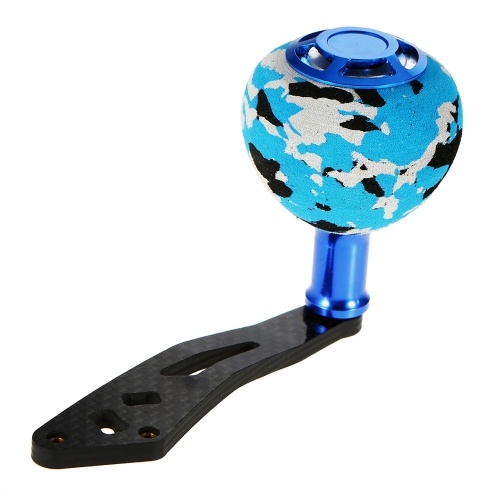 

Lixada Fishing Reel Rocker Single Fishing Reel Handle Replacement Parts with EVA Handle Knob for Baitcasting Spinning Fishing Reels
