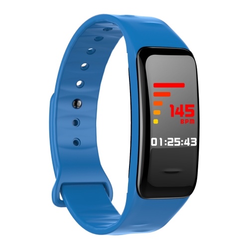 

Красочный экран Цифровой BT Smart Band Step Heart Rate Monitor Кровяное давление Интеллектуальный контроль тестирования Браслет Водонепроницаемый браслет для сна Спящий трекер Часы Спорт