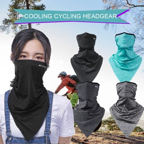 Cycling Face Mask Clothing Neck Gaiter Breathable Cooling Riding Face Wrap Outdoor Sports Scarf Men Women