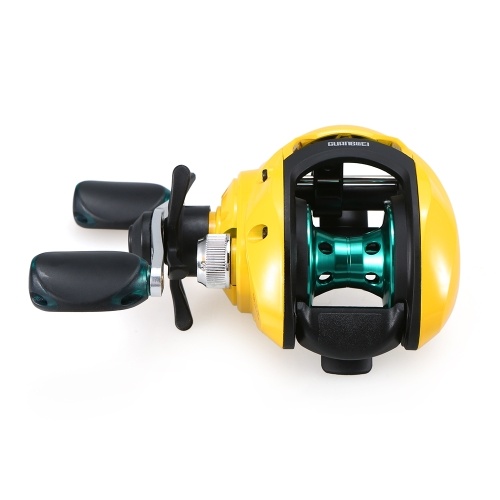 

8 + 1BB Шариковые подшипники Правый / левый байт-каскад 6.1: 1 Baitcast Fishing Reel 12 Уровень Магнитная тормозная система