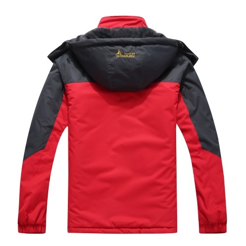 

Large Size Men's Male Mountain Waterproof Ski Jacket Windproof Rain Winter Inner Fleece Waterproof Jacket Outdoor Sport Warm Brand Coat Hiking Camping Trekking Skiing Femal Male Jackets