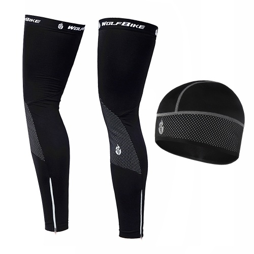 

Windproof Warm Cycling Cap and Leg