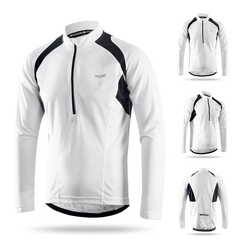 

Arsuxeo Men's Long Sleeve Cycling Jersey