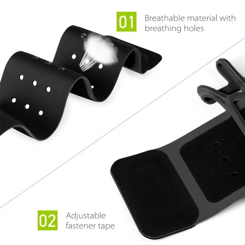 

Adjustable Sporting Armband Breathable Sweat-proof Cell Phone Armband