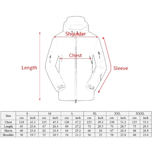 

Men's Outdoor Hooded Windproof Jacket