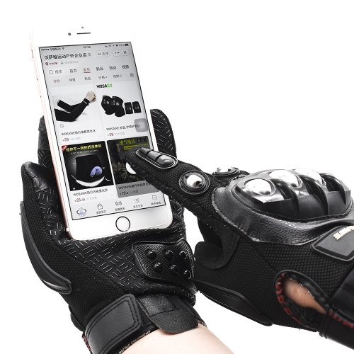 

Touchscreen Hard Knuckle Gloves