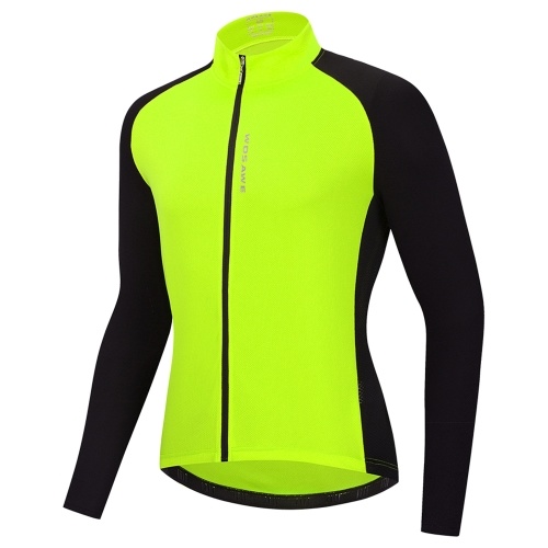 

Men Cycling Jersey Breathable Full Zipper Long Sleeves MTB Bicycle Shirt Bike Riding Clothing Shirt