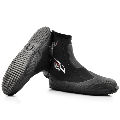 

Diving Shoes 5mm Neoprene Beach Water Shoes Thermal Wetsuit Boots Anti Slip Diving Shoes for Rafting Snorkeling