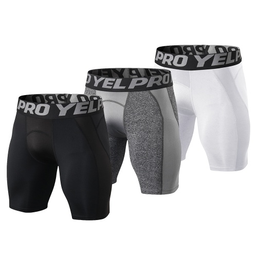 

Men Quick Dry Shorts Running Leggings Running Tights Gym Training Fitness Sport Shorts Leggings Male Underwear