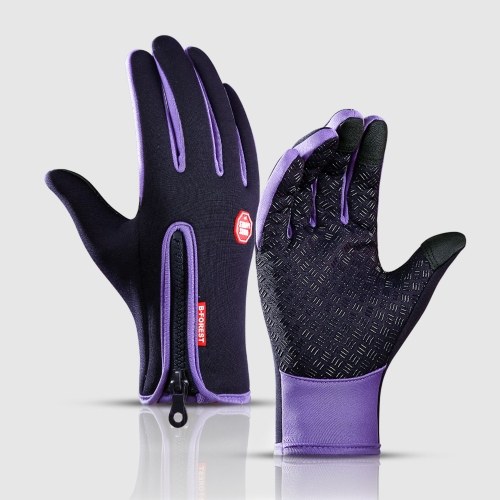 

Cycling Gloves Touchscreen Waterproof Fleece Thermal Sports Gloves for Hiking Skiing