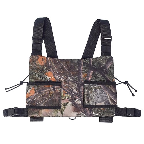 

Outdoor Hunting Radio Harness Chest Rig Front Pack