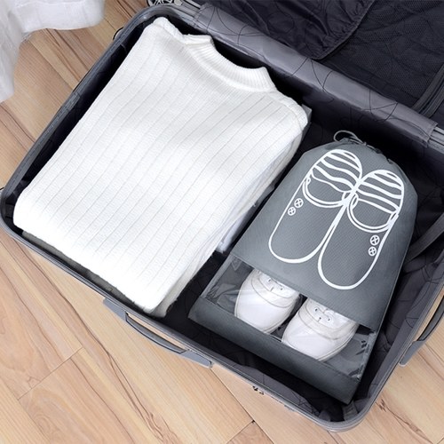 

10 Pack Non-Woven Drawstring Shoe Storage Bag