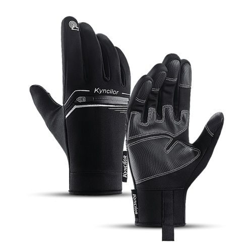 

Gloves Hand Warmer Gloves Sensitive Screen Touching/ Waterproof/ Back Zipper Storage Design for Outdoor Activities Climbing Fishing Skiing Hiking Cycling Gift Present