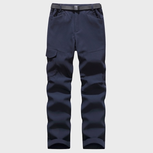 

Men Women Winter Waterproof Pants Thick Warm Windproof Pocket Lightweight Hiking Outdoor Pants