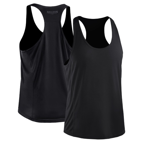 

3-Pack Men’s A-Shirt Tank Tops Quick-Dry Sport Gym Workout Fitness Running Sleeveless Undershirt Solid Loose Vest