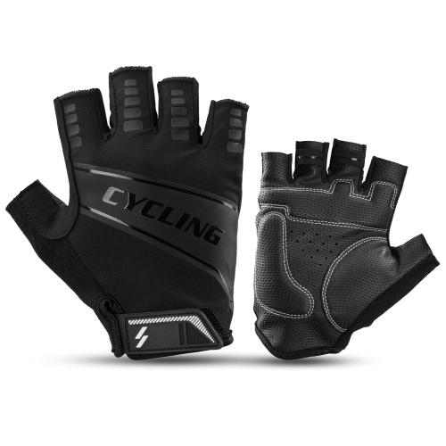 Cycling Gloves Half Finger MTB Road Bike Riding Gloves Anti-Slip Shock-Absorbing Biking Gloves for Men and Women