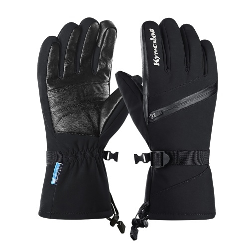 

Winter Warm Ski Gloves Fleece Waterproof Windproof Touchscreen Anti-slip Sports Cycling Skiing Bicycle Outdoor Work Gloves