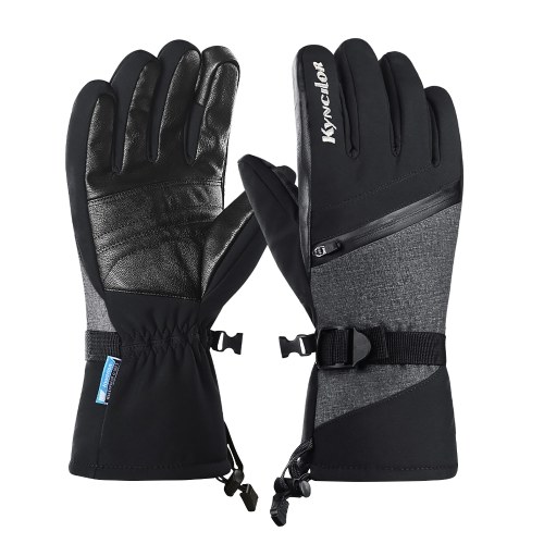 

Winter Warm Ski Gloves Fleece Waterproof Windproof Touchscreen Anti-slip Sports Cycling Skiing Bicycle Outdoor Work Gloves
