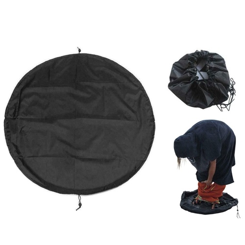 

Beach Diving Suit Storage Bag Swimming Clothes Changing Mat Surf Drawstring Mat Waterproof Wetsuit Changing Mat for Surfing Swimming