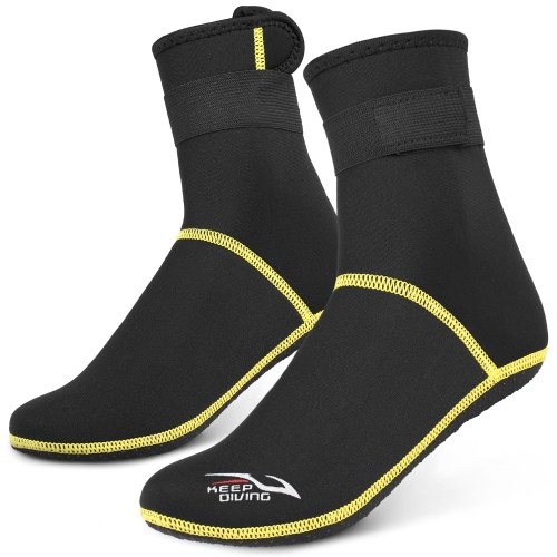 

Diving Socks 3mm Neoprene Beach Water Socks Thermal Wetsuit Boots Anti Slip Diving Socks for Rafting Snorkeling Sailing Swimming