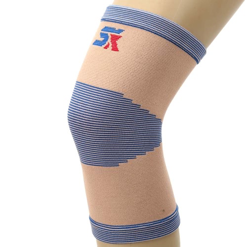 Atmungsaktive elastische Knie Sport Bein Knie Sleeve Gegenstütze Wrap Patella Schutzfolie