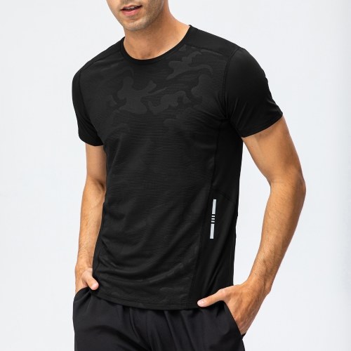 

Men Women Sport T-Shirt Short Sleeve O Neck Shirts for Running Workout Hiking Outdoor