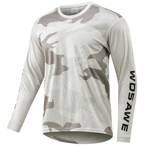 Downhill Cycling Jersey Men Long Sleeve Racing Jersey MTB Mountain Bike Shirt Cycling Clothing