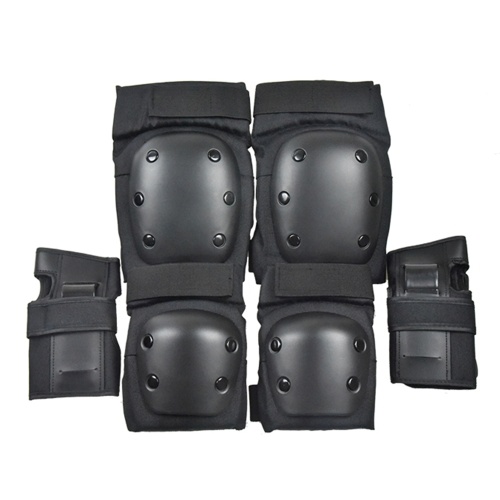 

6Pcs/Set 2 Wrist Guards + 2 Elbow Pads + 2 Knee Pads Thicken Shell Impact Resistance Outdoor Sports All-around Protection