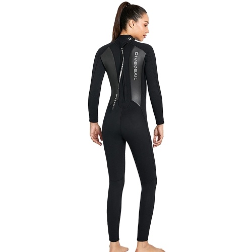 

3mm Women Neoprene Wetsuit Full Body Diving Suit for Snorkeling Scuba Surfing