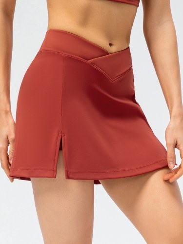 

Women Tennis Skirts with Pockets 2-in-1 Liner Shorts for Workout Golf Sportwear