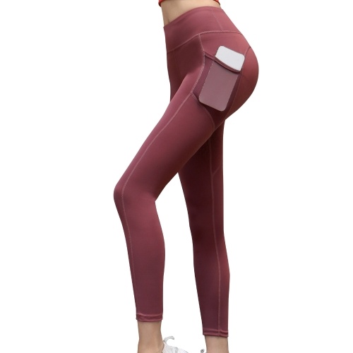 

Women High Waisted Yoga Pants with Pocket Super Stretchy Leggings for Gym Workout Running