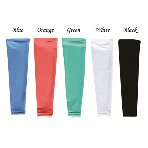

Unisex Outdoor Sports Quick-dry Breathable Arm Sleeves Sun-resistant Arm Protective Sleeves for Bicycle Cycling & Running