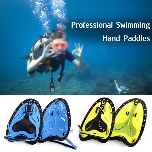 

1 Pair Swimming Paddles Hand Professional Beginner Training Paddle Aquatic Gloves