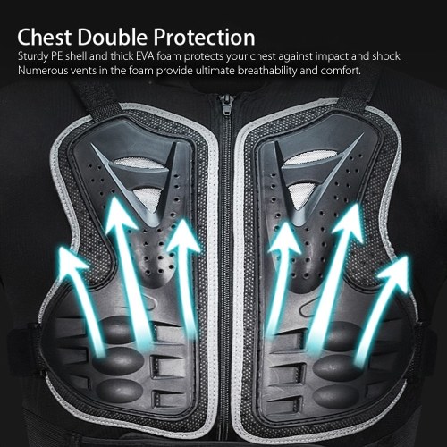 

Men's Motorcycle Armor Vest