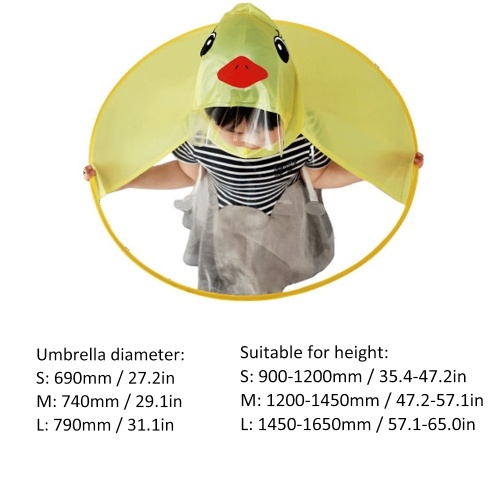 

Creative Cute Cloak UFO Style Children's Raincoat