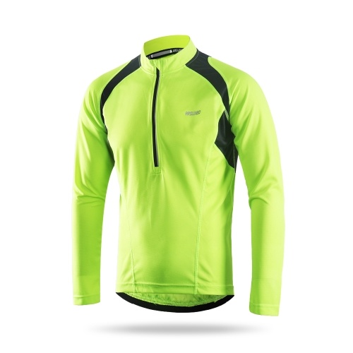

Arsuxeo Men's Long Sleeve Cycling Jersey