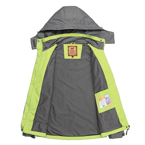 Lixada Waterproof Jacket Windproof Raincoat Sportswear