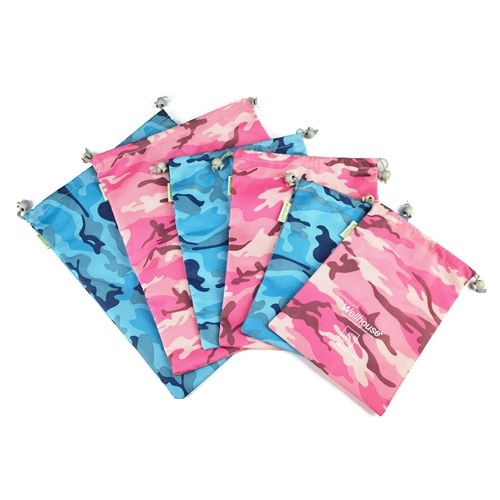 

Pack of 3 Ditty Bags Outdoor Travel Water Resistant Drawstring Dry Sacks Stuff Bags