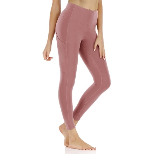 

Women Yoga Leggings with Pockets High Waist Tight Sport Pants Fitness Gym Workout Running Pants