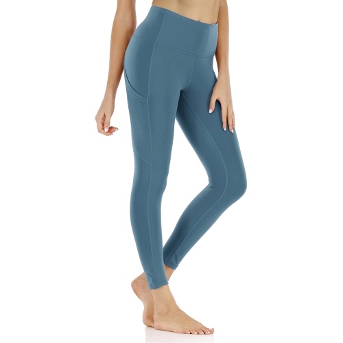 

Women Yoga Leggings with Pockets High Waist Tight Sport Pants Fitness Gym Workout Running Pants