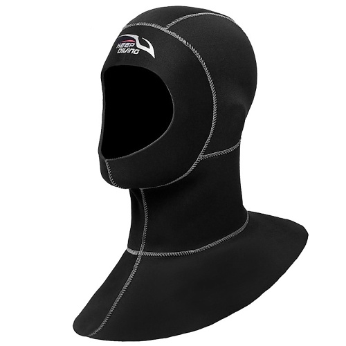 

Diving Hat 3mm Neoprene Beach Water Hat Thermal Wetsuit Cap High Elastic Cap for Rafting Snorkeling Sailing Swimming