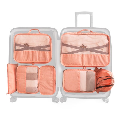 

7 PCS Travel Luggage Packing Bag Set